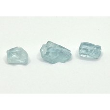 Aquamarine, 3 pcs, 10.85 tcw